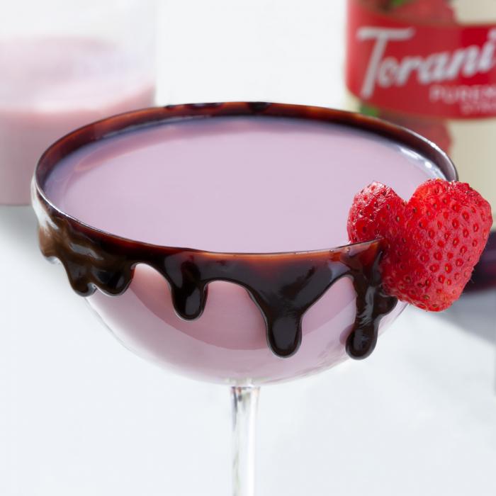 Chocolate Covered Raspberry Martini Recipe Torani